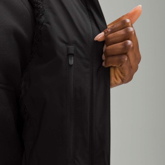 NWOT Lululemon StretchSeal Sleet Street Long Jacket` - Picture 10 of 10